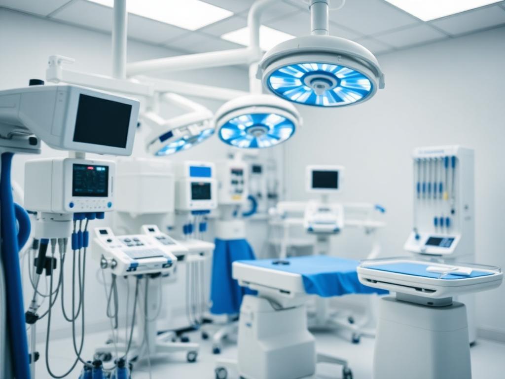 Dispositivi medici moderni in ambiente clinico